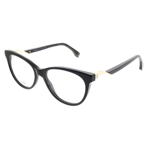 fendi eyewear ff 0201 0807|Fendi FF 0201 807 Eyeglasses in Black .